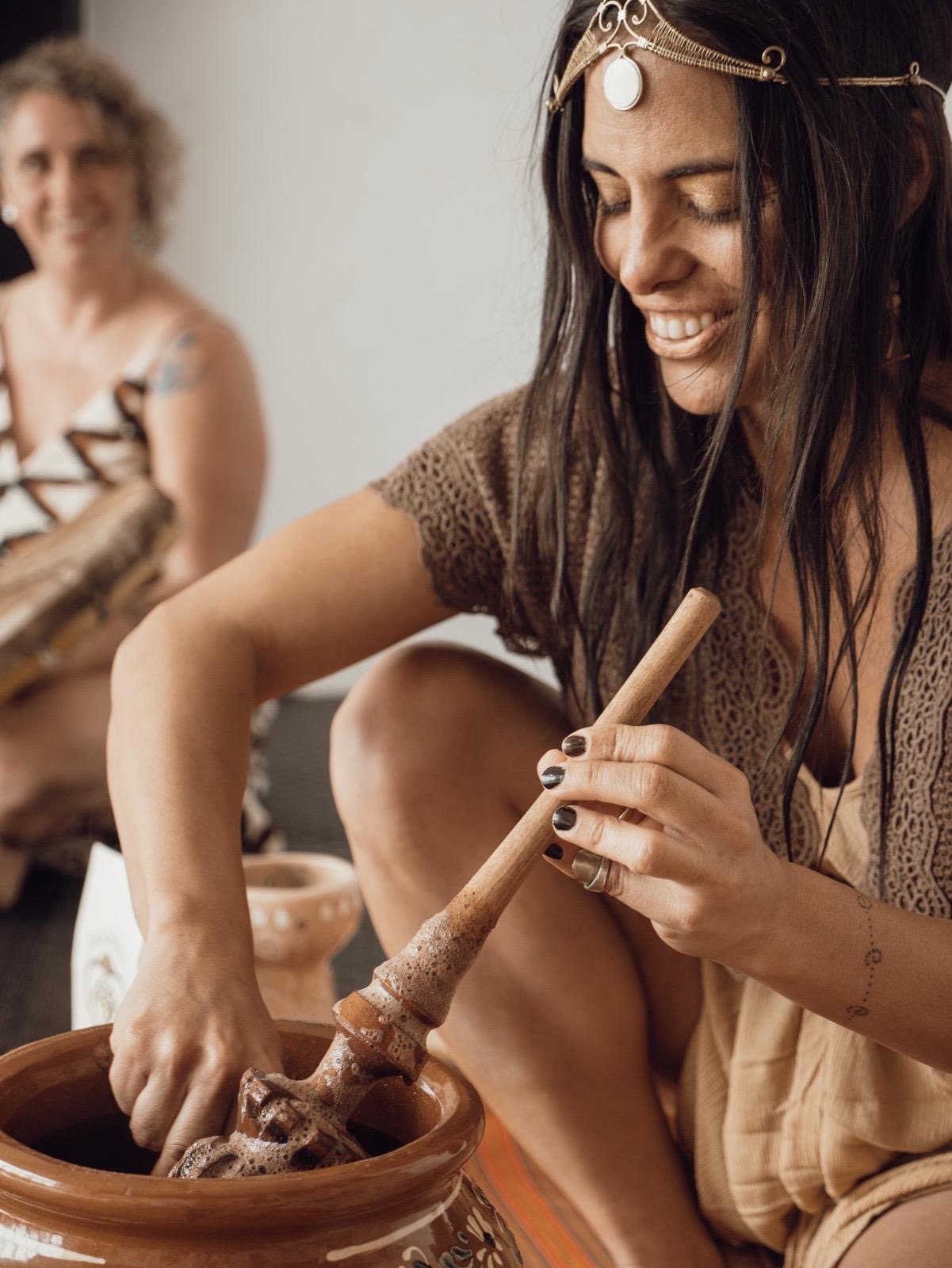 Eva Monro Facilitadora Retiro Open Mandarina